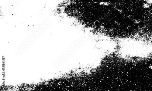Grunge glitch background texture with distressed error shapes and grain . Vector glitch overlay with grunge distortion and noise destroyed effect