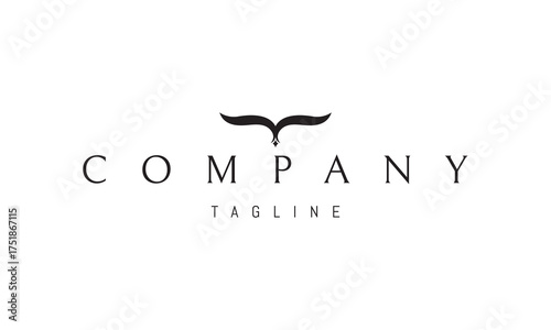 A vector logo featuring an abstract image: a whale tail rising from the water, symbolizing freedom, nature, and oceanic harmony.