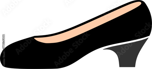 Fashion footwear clip art vector.