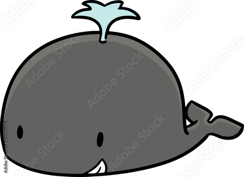 Illustration of whale
