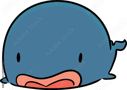 Illustration of whale
