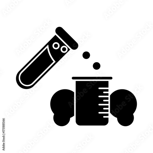Chemical Reaction icon desigbn