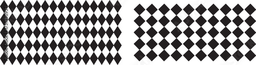 Seamless harlequin pattern line diagonal diamond seamless. Seamless harlequin pattern with multicolored rhombuses in a row on a light. multicolored rhombuses