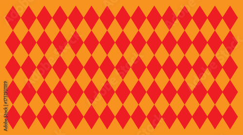 Seamless harlequin pattern line diagonal diamond seamless. Seamless harlequin pattern with multicolored rhombuses in a row on a light. multicolored rhombuses