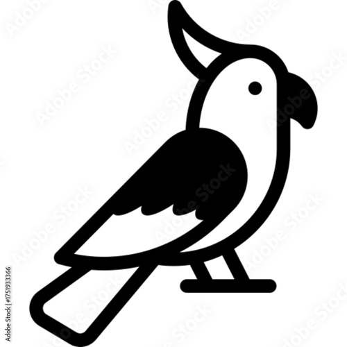 Cockatoo Vector Icon