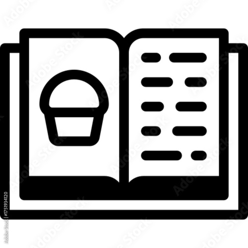 Cook Book Vector Icon