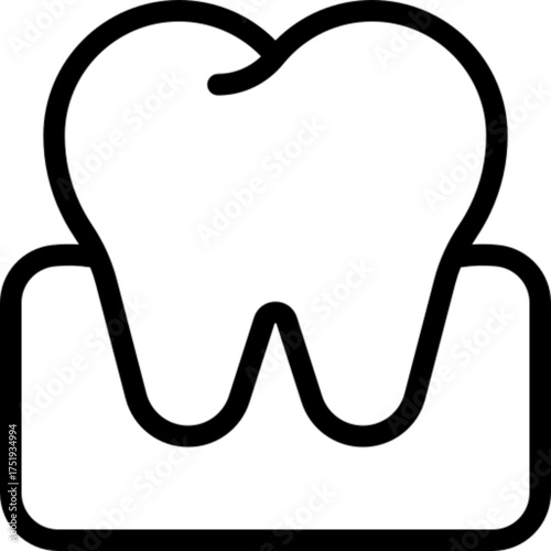 Dental Care Mouthwash Icon