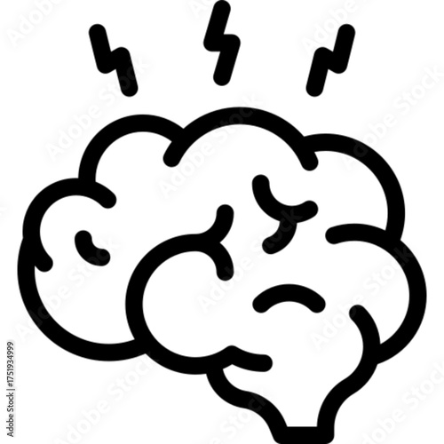 Dementia Brain Icon