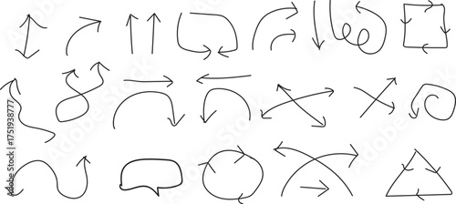 Brush art , drawing of varoius kind of icon like stars, Question marks,love, arrow, emoji,smile,sad etc icon bundle drawing with stroke line art style,vector art.brush art, line art, 