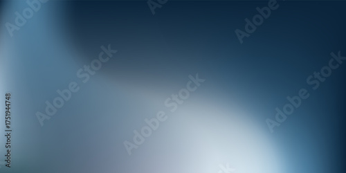 Abstract render with fluid shapes and blue metallic reflections, suitable for backgrounds art simple, poster, banners