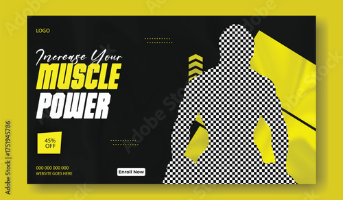 Modern Gym Fitness Social Media Template.
Professional Gym Flyer Design Template.
Fitness Club Promotional Poster Layout.
Gym Workout Instagram Post Template.
Bodybuilding and Training Banner Design.
