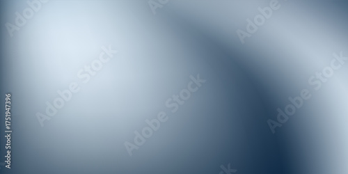 Abstract render with fluid shapes and blue metallic reflections, suitable for backgrounds art simple, poster, banners