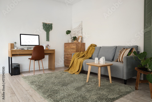 Interior of living room wit...