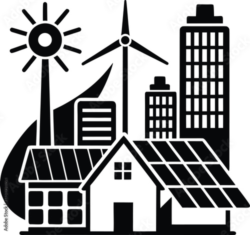 Dynamic abstract geometric light trails emanating from a central point creating energetic motion. isolated on transparent background