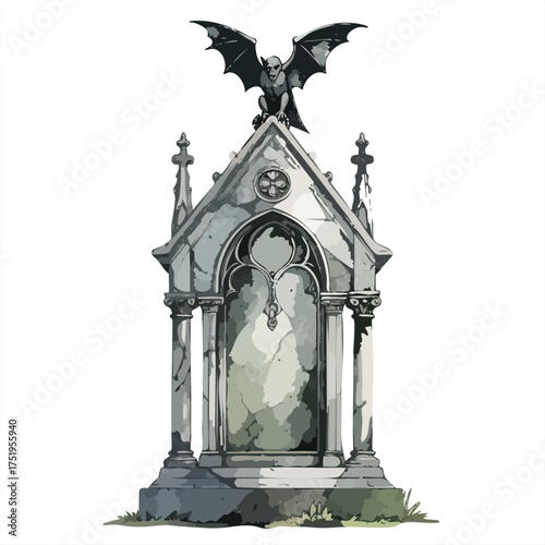 stone, isolated, food, white, old, tea, cheese, drink, cemetery, rock, bag, milk, teabag, object, grave, green, tree, brown
