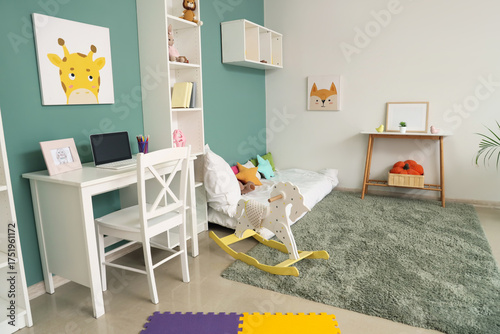 Modern children's bedroom i...