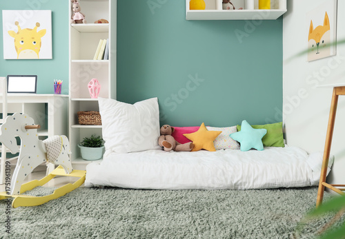 Cozy children's bedroom int...