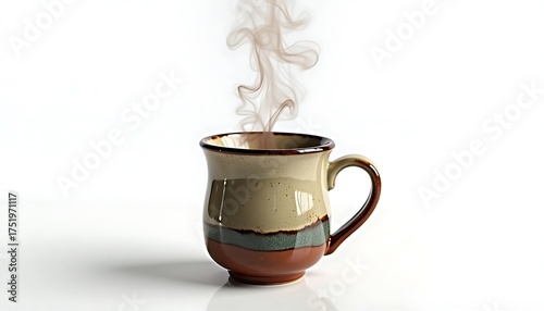 cup of coffee with steam