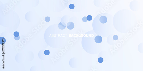 Banner background blue and white gradations wave line abstract memphis background. modern trendy design, creative, illustration, eps10