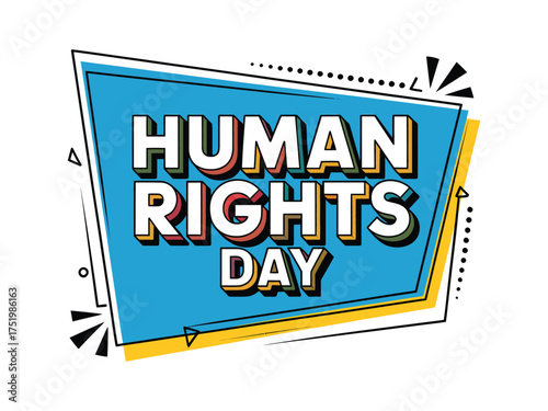 Human Rights Day Celebration Banner
