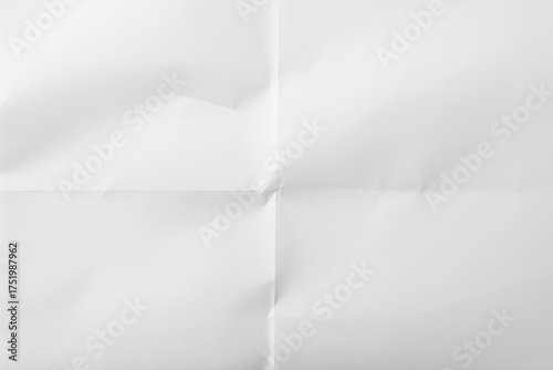 Folded white paper texture background
