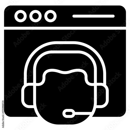 Call Center Icon For Design Elements