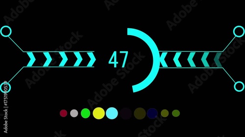 loading bar arrow icon black background animation, direction arrows animation, Arrows animation on black background Amazing  100% waiting loading bar animation