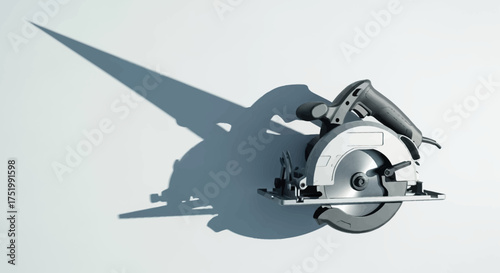 Powerful Circular Saw Tool with Sharp Blade and Ergonomic Handle