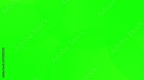 Green geometric circle background 4k animation seamless looping
