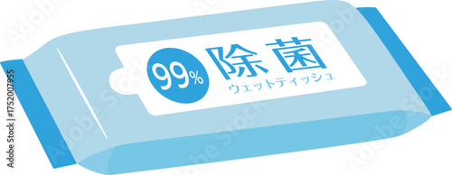 生活用品_ウェットティッシュ（除菌シート）ポケットサイズ