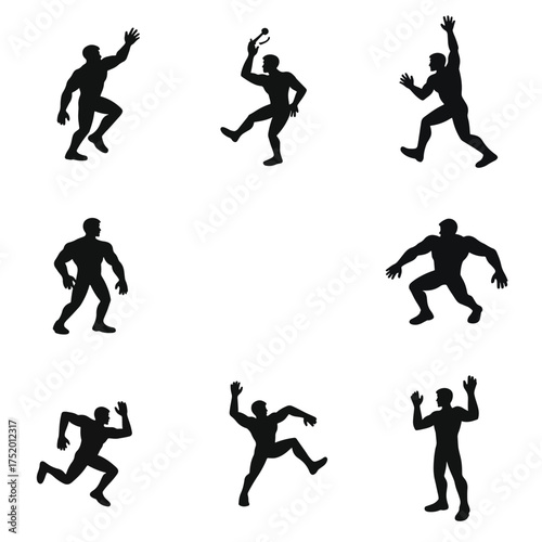 Adobe Illustrator Artwork Wrestling moment suitable for sports designs, posters, flyers, website graphics, or sportsthemed promotional materials.
