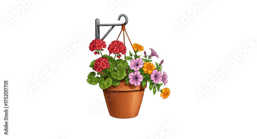 flowers in a pot