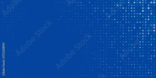 Dotted Abstract Blue Tech Finance Fintech Background Abstract Pixel Pattern. Abstract Business Tech Simple Abstract Modern Art