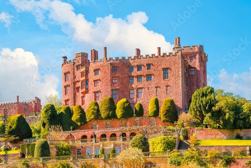 Powis Castle is a medieval fortress located near Welshpool in Powys, Wales. UK.
