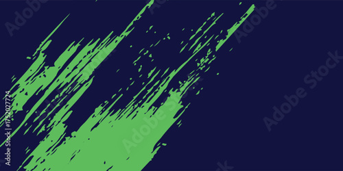 Abstract speed lines style green color halftone banner design template. vector illustration eps10