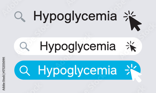 Hypoglycemia, Low Blood Sugar, Symptoms, Causes, and Fast Treatment Guide, vector illustration