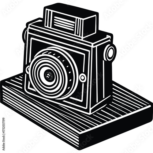 vintage photo camera