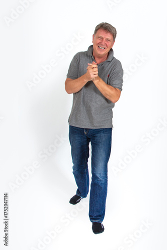 Wallpaper Mural positive senior handsome man Torontodigital.ca