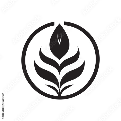 Abstract modern minimalist business logotype design for branding or corporate identity
