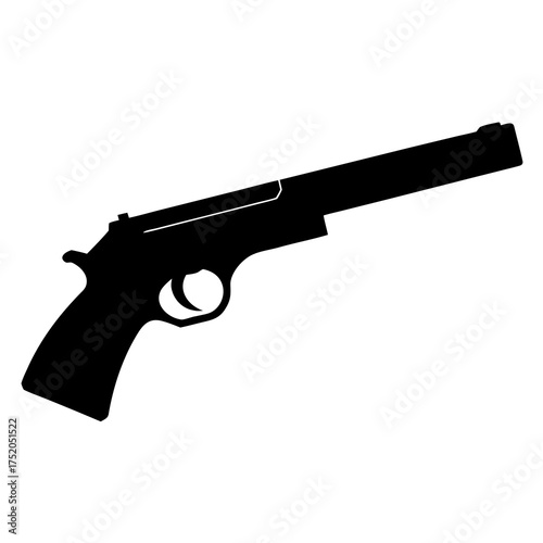 firearm vector silhouette