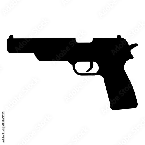 firearm vector silhouette