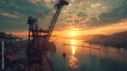 Crane on Water