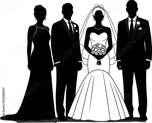 wedding, bride, groom, couple, dress, suit, bouquet, ceremony, marriage, celebration, love, romance, bridesmaid, groomsman, party,
wedding dress, groom suit, marriage ceremony, 