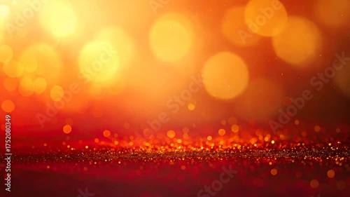 Warm glitter background