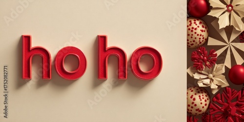 Minimalist design of the words 