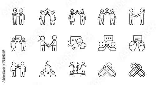 Collection of diverse 3D business people characters. Set of professional men and women avatars for corporate team. Office workers, employees figures. Group of cartoon people.