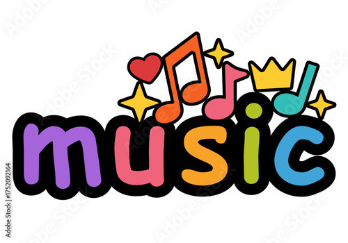 Do, re, mi, fa, sol, la, si. Music cute signs. Musical Note Creative. Music Lesson
