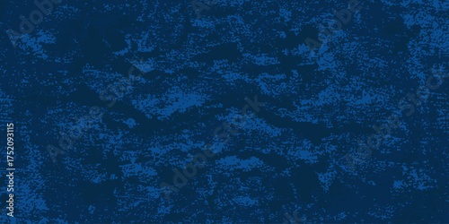 Abstract texture dust particle and dust grain on dark blue background, dirt overlay or screen effect use for grunge and vintage image style, distressed blue texture.