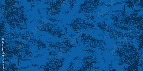 Abstract texture dust particle and dust grain on dark blue background, dirt overlay or screen effect use for grunge and vintage image style, distressed blue texture.