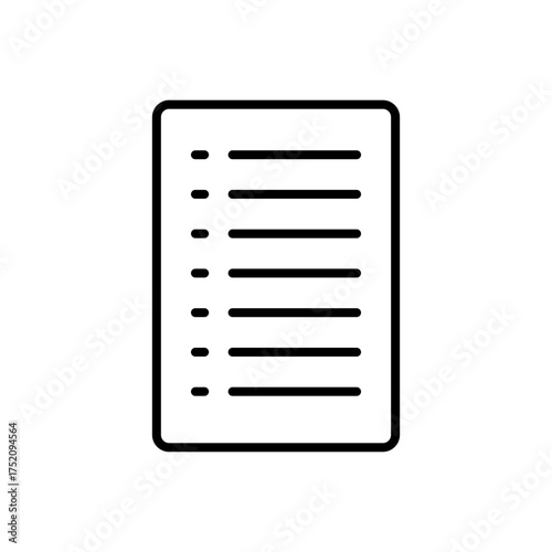 grocery Shopping and Commerce Line Icons Collection